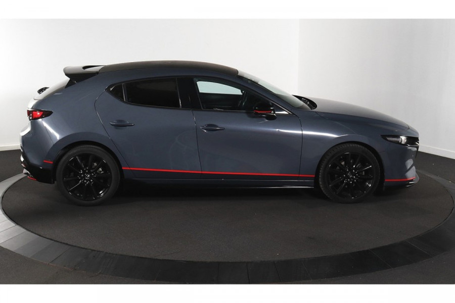Mazda 3 2.0 e-SkyActiv-X M Hybrid 180 Luxury - Aeropakket - Leder- Navi - Camera - Org.NL