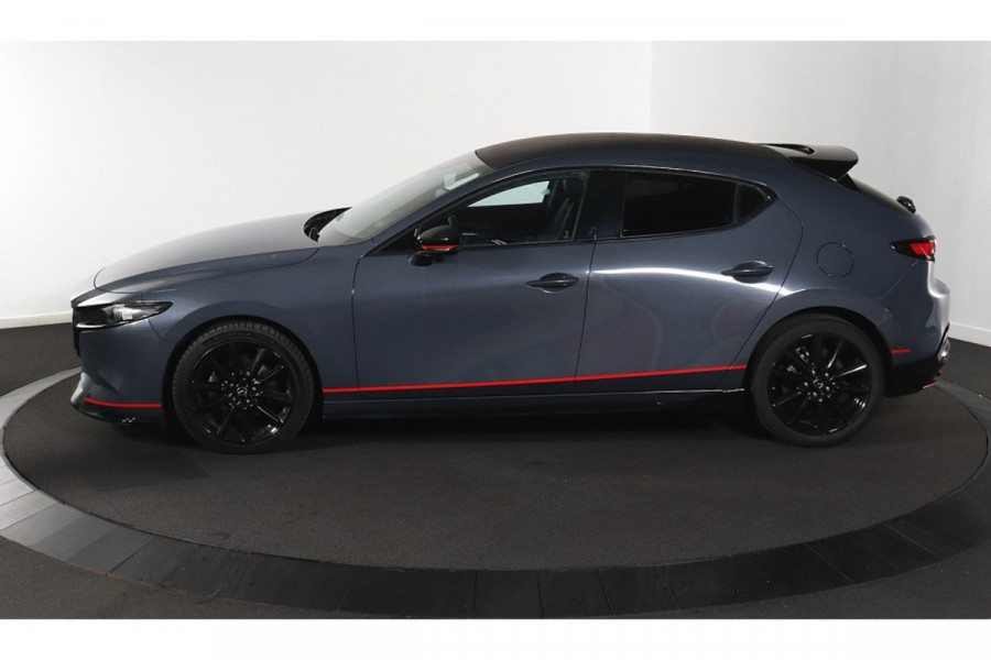 Mazda 3 2.0 e-SkyActiv-X M Hybrid 180 Luxury - Aeropakket - Leder- Navi - Camera - Org.NL