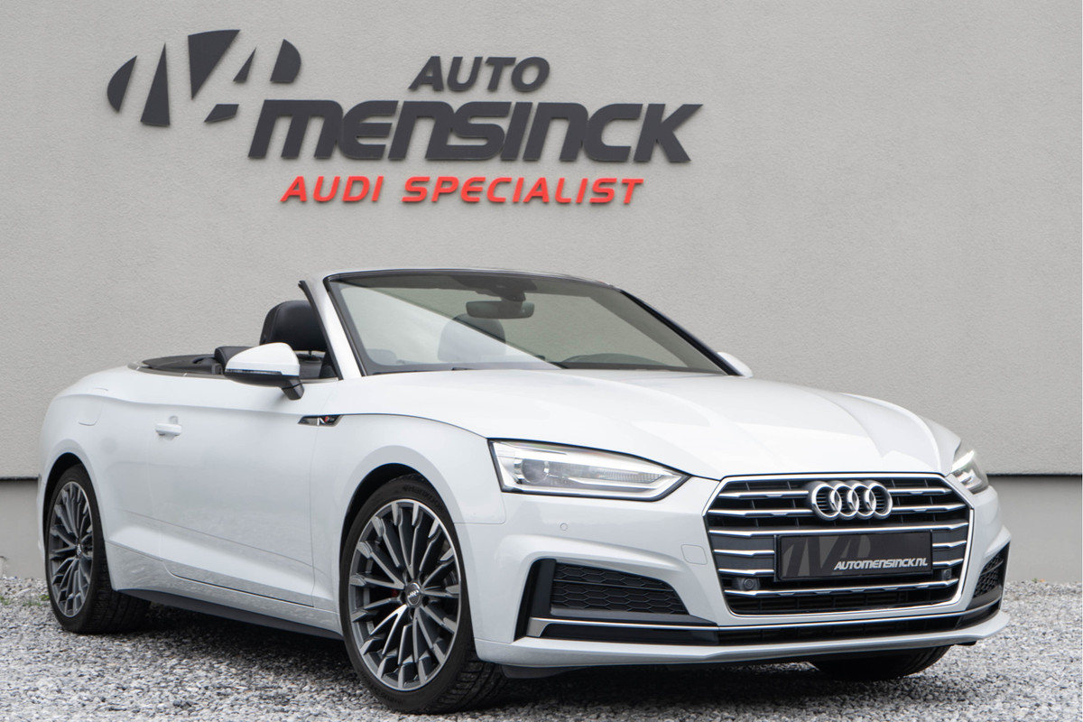 Audi A5 Cabriolet 2.0 TFSI / Eerste eigenaar/ S-line/ Cruise Control/ 19 Inch Lichtmetalen velgen/