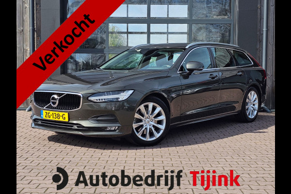 Volvo V90 2.0 T4 Momentum | Automaat | LED | Trekhaak | App-connect | Leder | Stuur & stoelverwarming | BLIS | Elek. stoelen | Elek. achterklep |