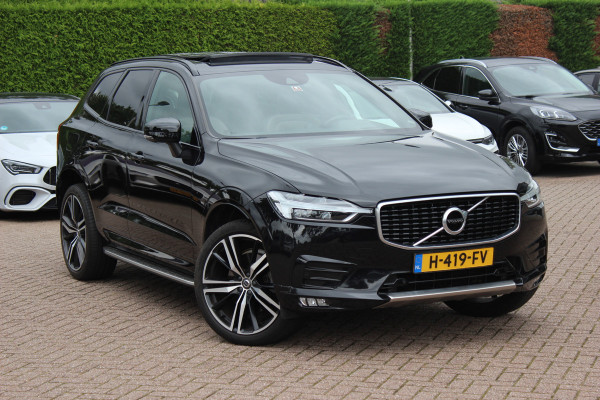 Volvo XC60 2.0 B5 R-Design / Trekhaak / Panoramadak / 360Camera / Head-up / Luchtvering / Keyless / 21'' / B&W / Luxe Leder / Stoelverwarming 4x / Dodehoek / DAB / ACC