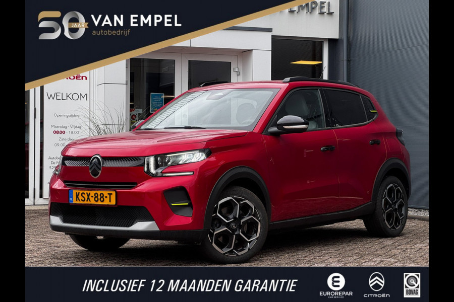 Citroën ë-C3 Max 113pk 44 kWh | 3 Fase | 95% SOH | Camera | Navigatie | Climate Control