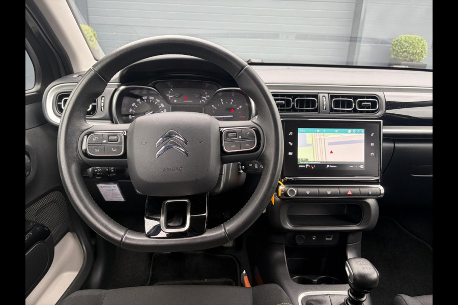 Citroën C3 1.2 PureTech S&S Shine D-riem vv in 02-2025 l 1e Eigenaar l Dealer Onderhouden l 110pk l Navi l Camera l Carplay l Clima l Cruise l Lm velgen l 6 Bak l Rijstrooksensor l Pdc l N.A.P l Apk tot 03-2027