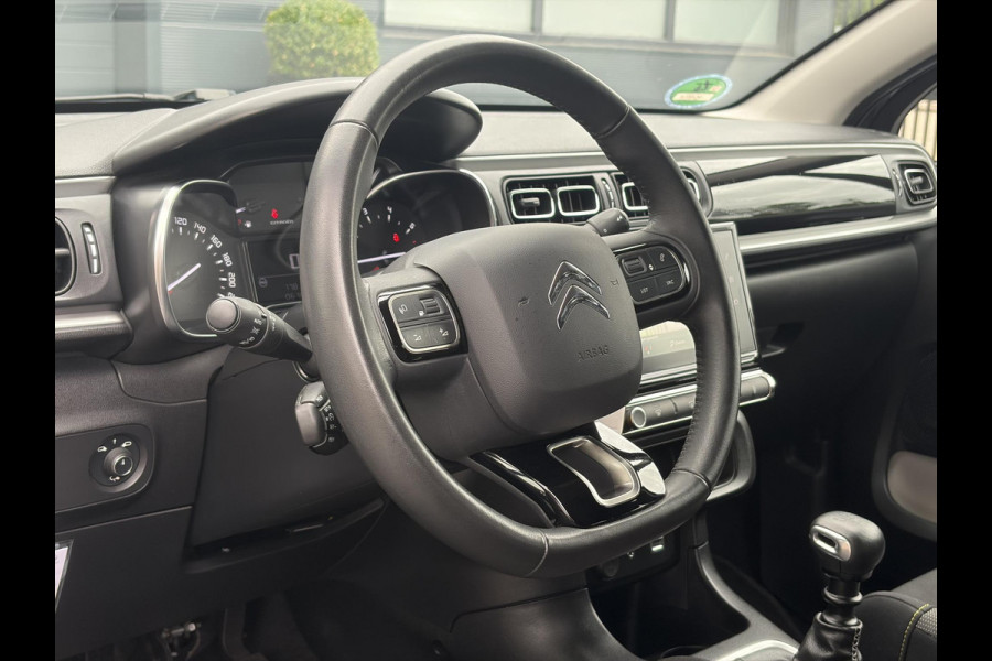 Citroën C3 1.2 PureTech S&S Shine D-riem vv in 02-2025 l 1e Eigenaar l Dealer Onderhouden l 110pk l Navi l Camera l Carplay l Clima l Cruise l Lm velgen l 6 Bak l Rijstrooksensor l Pdc l N.A.P l Apk tot 03-2027