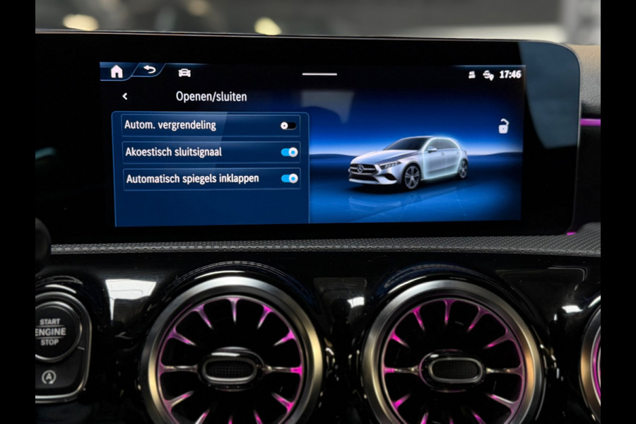 Mercedes-Benz A-Klasse 180 AMG Line BTW|GARANTIE|CAMERA|NIGHTPAKKET|DODEHOEK|KEYLESS|SFEERVERLICHTING|DEALER ONDERHOUDEN|NL AUTO|