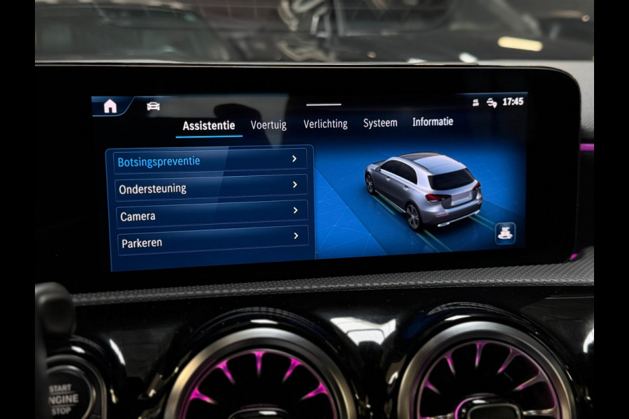 Mercedes-Benz A-Klasse 180 AMG Line BTW|GARANTIE|CAMERA|NIGHTPAKKET|DODEHOEK|KEYLESS|SFEERVERLICHTING|DEALER ONDERHOUDEN|NL AUTO|