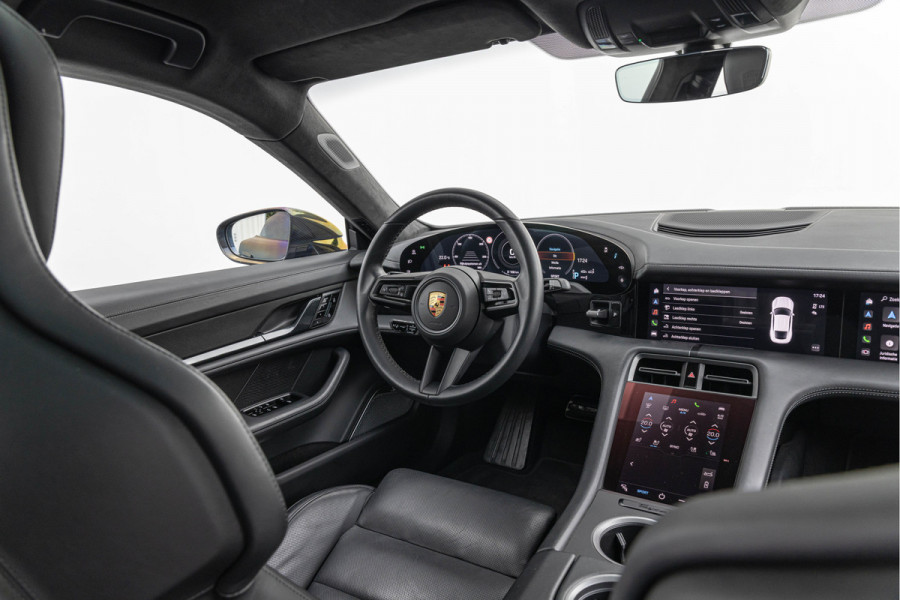 Porsche Taycan Turbo 680pk 93 kWh Keramisch Sport-Design Pano Carbon Burmester