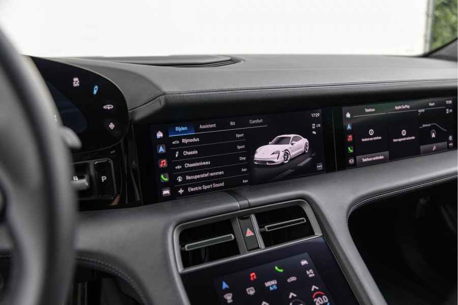 Porsche Taycan Turbo 680pk 93 kWh Keramisch Sport-Design Pano Carbon Burmester