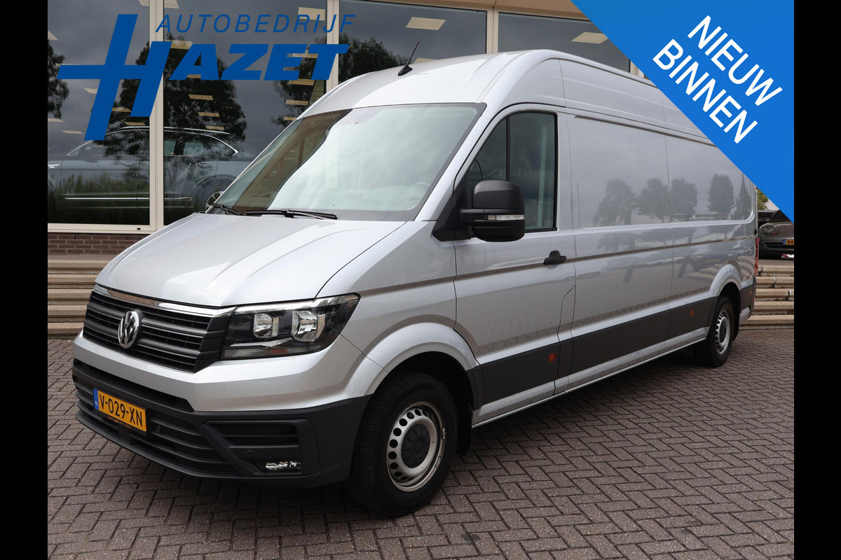 Volkswagen Crafter 35 2.0 TDI 140 PK DSG L4H3 + 3000 KG TREKHAAK | CAMERA | CARPLAY | NAVIGATIE