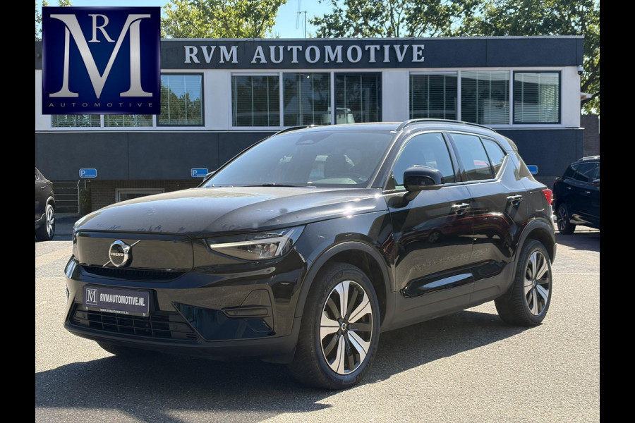 Volvo XC40 Plus Recharge Pure Electric 2WD SOH: 92% | WARMTEPEOMP | STOEL / STUUR VERWARMING | ELEK. ACHTERKLEP | VELGEN LICHT METAAL 19''