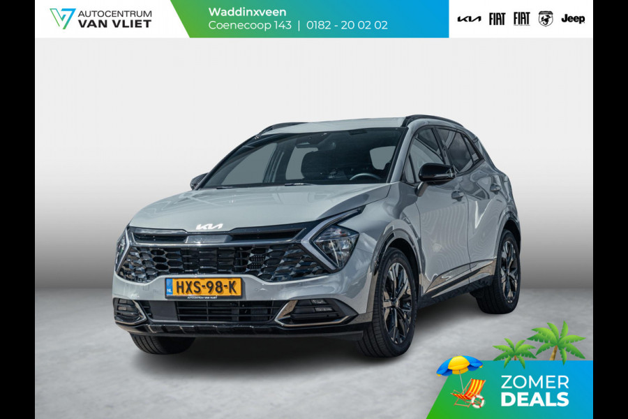 Kia Sportage 1.6 T-GDi Plug-in Hybrid AWD Dark Edition l Lederlook bekleding l Stoel Stuur verwarming l Dark chrome accenten l