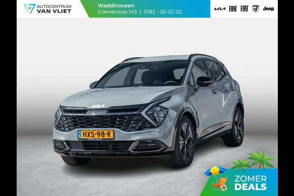 Kia Sportage 1.6 T-GDi Plug-in Hybrid AWD Dark Edition l Lederlook bekleding l Stoel Stuur verwarming l Dark chrome accenten l