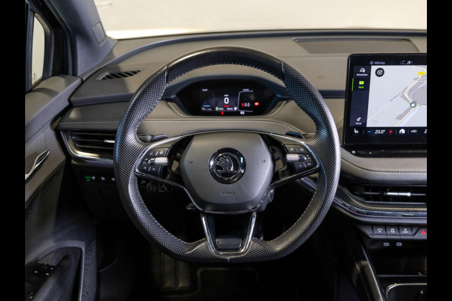 Škoda ENYAQ iV 80 Sportline SOH 93% 204pk / Panoramadak / Achteruitrijcamera / Stoelverwarming /