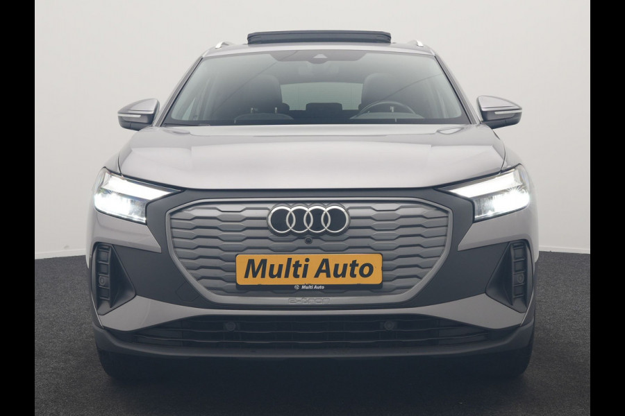 Audi Q4 e-tron 40 Advanced edition 77 kWh 204pk Dealer O.H. | Panodak | Adaptive Cruise | Camera | Apple Carplay | Navigatie | DAB | Virtual Cockpit | 19"L.M | Draadloze Telefoonlader |