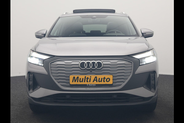 Audi Q4 e-tron 40 Advanced edition 77 kWh 204pk Dealer O.H. | Panodak | Adaptive Cruise | Camera | Apple Carplay | Navigatie | DAB | Virtual Cockpit | 19"L.M | Draadloze Telefoonlader |