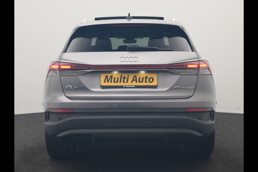 Audi Q4 e-tron 40 Advanced edition 77 kWh 204pk Dealer O.H. | Panodak | Adaptive Cruise | Camera | Apple Carplay | Navigatie | DAB | Virtual Cockpit | 19"L.M | Draadloze Telefoonlader |