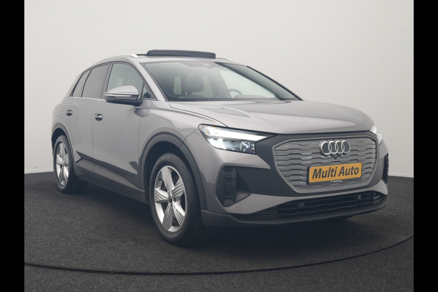 Audi Q4 e-tron 40 Advanced edition 77 kWh 204pk Dealer O.H. | Panodak | Adaptive Cruise | Camera | Apple Carplay | Navigatie | DAB | Virtual Cockpit | 19"L.M | Draadloze Telefoonlader |
