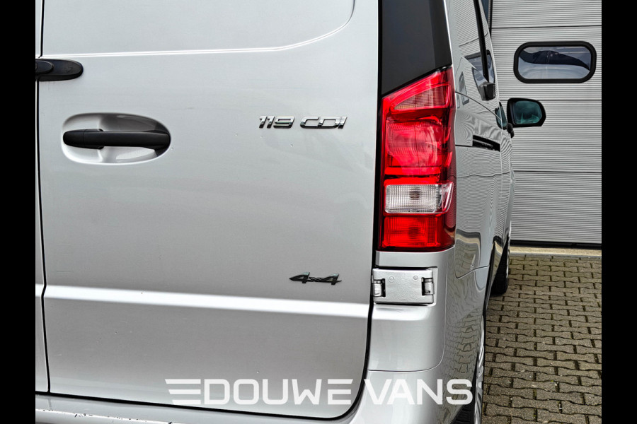 Mercedes-Benz Vito 119 L2 4x4 Automaat LED Dubbel Cabine Trekhaak Standkachel Stoelverwarming Distronic Trekhaak 2500 kg.