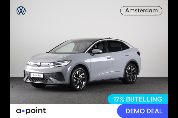 Volkswagen ID.5 Pro Business 77 kWh accu, 210 kW / 286 pk SUV Elek SOH 100% | 360 Camera | Led matrix | Navigatie | Elektrische Achterklep | Panoramdak | Stoelverwarming |