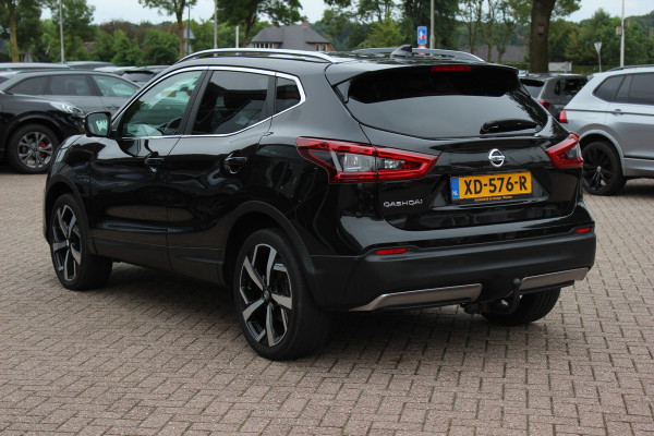 Nissan QASHQAI 1.2 Tekna / Trekhaak / Panoramadak / 360Camera / 19'' / Navigatie / Keyless / Stoelverwarming / DAB / Cruise Control