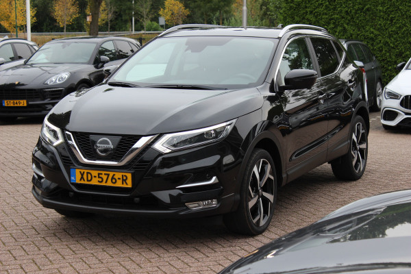 Nissan QASHQAI 1.2 Tekna / Trekhaak / Panoramadak / 360Camera / 19'' / Navigatie / Keyless / Stoelverwarming / DAB / Cruise Control