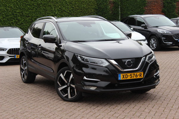 Nissan QASHQAI 1.2 Tekna / Trekhaak / Panoramadak / 360Camera / 19'' / Navigatie / Keyless / Stoelverwarming / DAB / Cruise Control