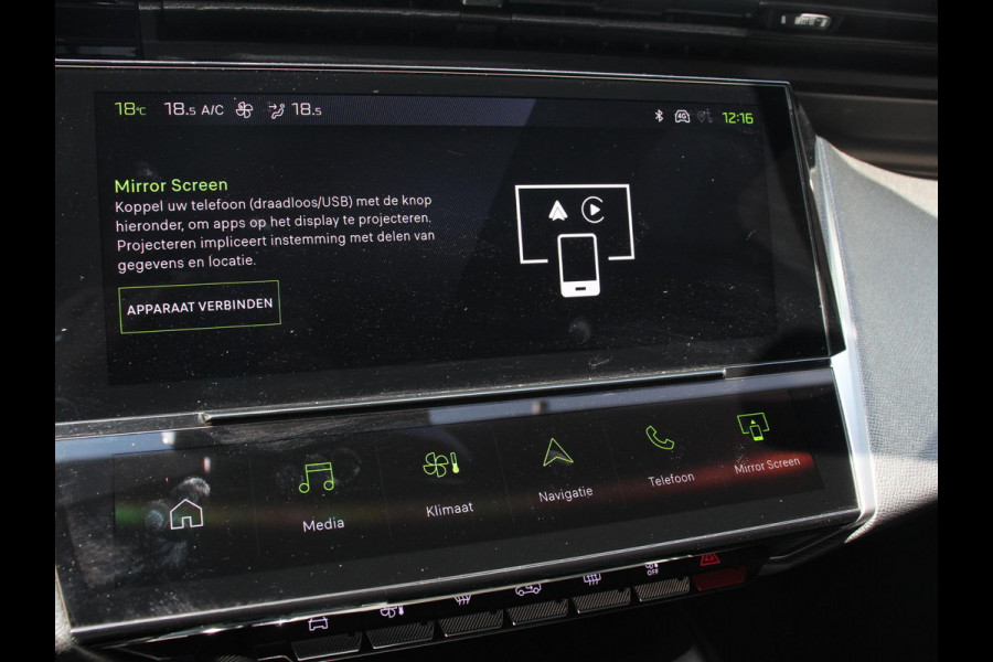 Peugeot 308 1.2 PureTech Automaat GT Climate control Adaptive cruise control Parkeersensoren Achteruitrijcamera Navigatie LED Apple Carplay/ Android Auto