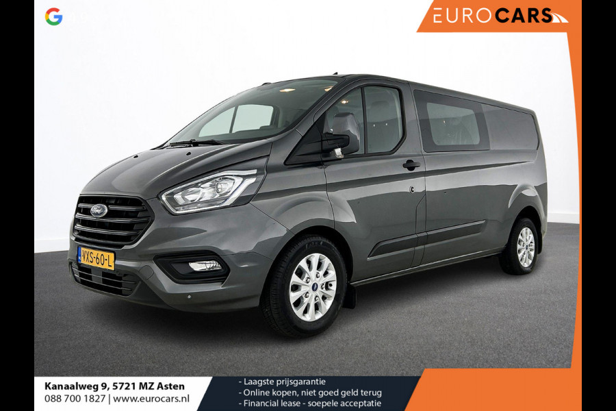 Ford Transit Custom 300 2.0 TDCI Automaat L2H1 Trend Dubbele Cabine Airco Navigatie Cruisecontrol Camera PDCVA Trekhaak