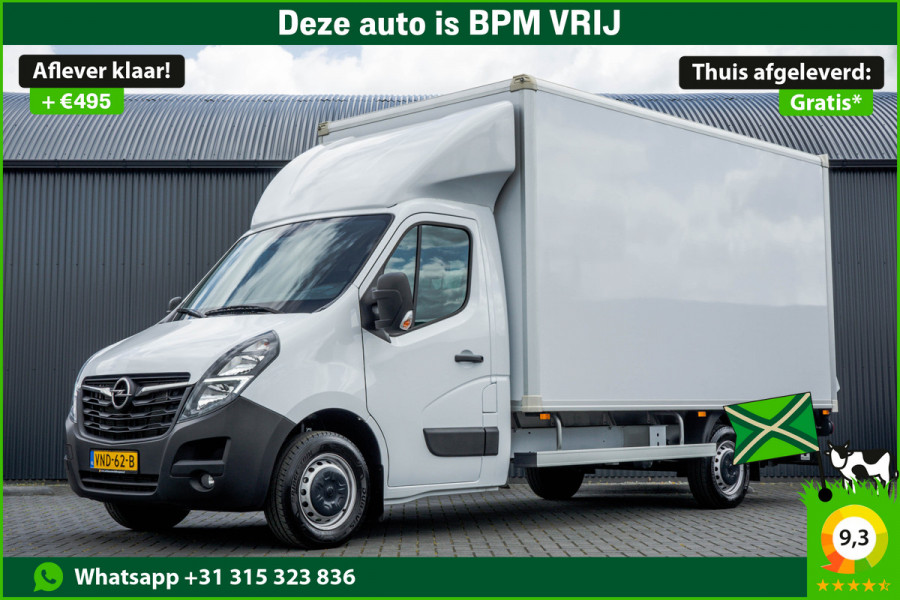 Opel Movano **2.3 CDTI BiTurbo | Bakwagen met Laadklep | Euro 6 | 146 PK | Airco | Cruise | Navigatie | MF Stuur**