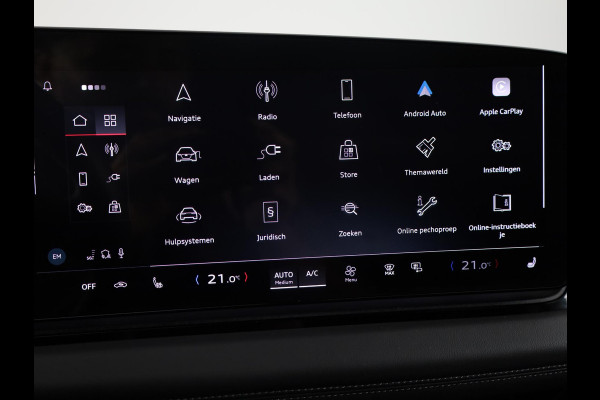 Audi A6 Avant e-tron S edition performance 100 kWh 367pk | SOH99% | Panoramadak | Lederen sportstoelen | Tech pro | Stuur-en stoelverwarming V+A