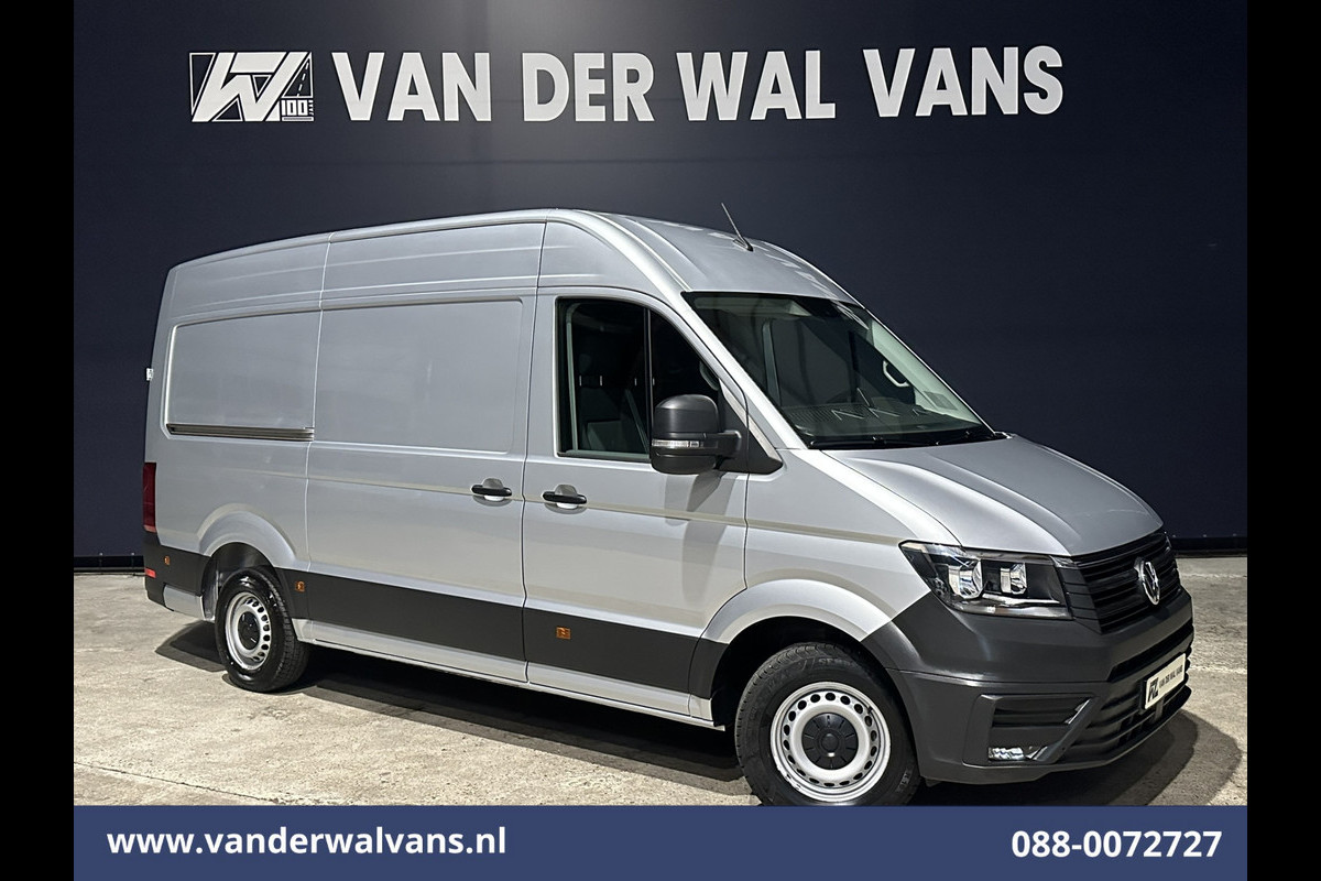 Volkswagen Crafter 2.0 TDI 141pk L3H3 L2H2 Euro6 Airco | Camera | Apple Carplay | Cruisecontrol | 3000kg Trekhaak Android Auto, Chauffeursstoel, Bijrijdersbank