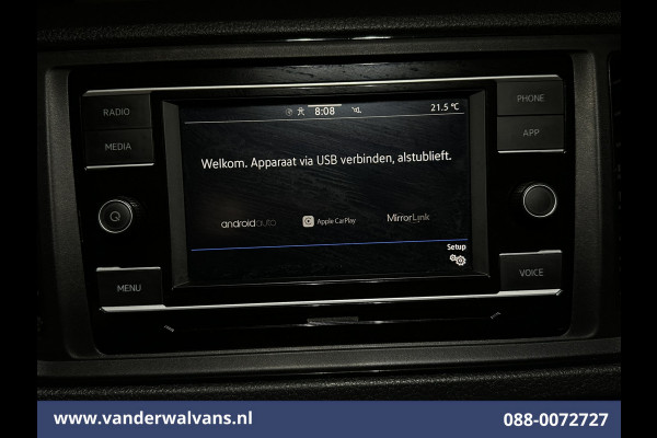 Volkswagen Crafter 2.0 TDI 141pk L3H3 L2H2 Euro6 Airco | Camera | Apple Carplay | Cruisecontrol | 3000kg Trekhaak Android Auto, Chauffeursstoel, Bijrijdersbank