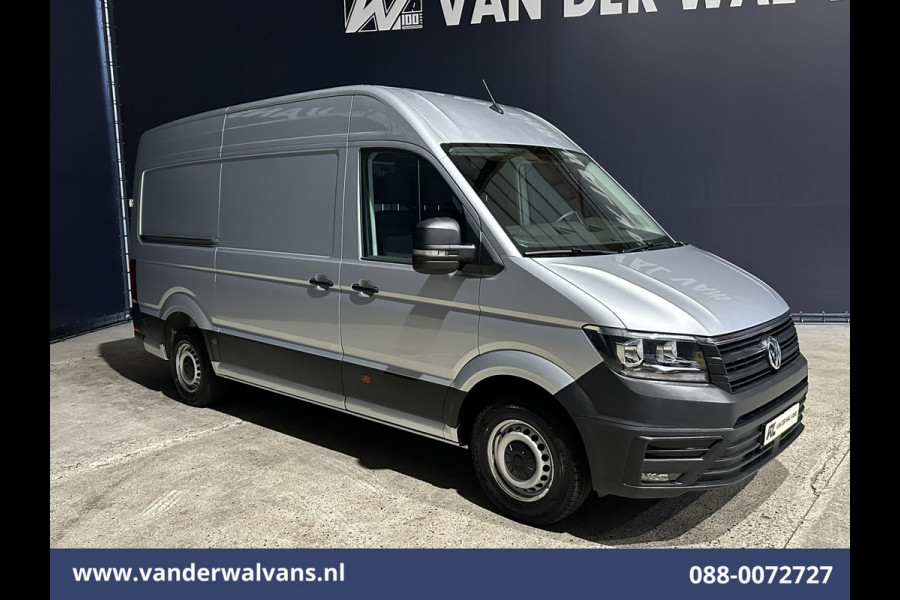 Volkswagen Crafter 2.0 TDI 141pk L3H3 L2H2 Euro6 Airco | Camera | Apple Carplay | Cruisecontrol | 3000kg Trekhaak Android Auto, Chauffeursstoel, Bijrijdersbank
