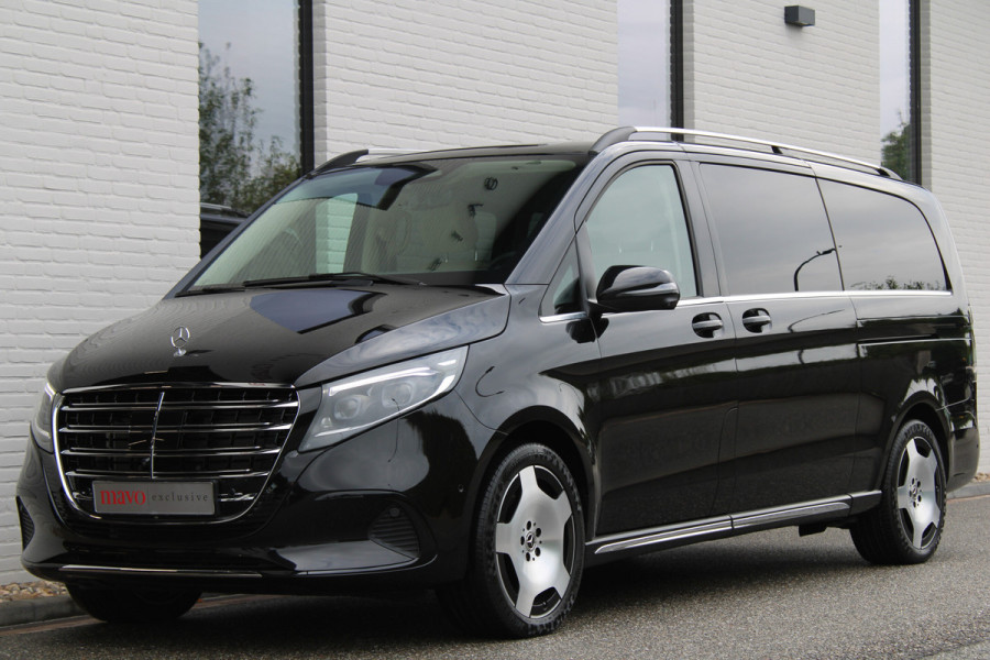 Mercedes-Benz V-Klasse 300d / XXL / AMG / Exclusive / 4-Matic / 7 Pers / Luchtv / Elec Stoel voor + Achter / Burmester / NIEUWSTAAT