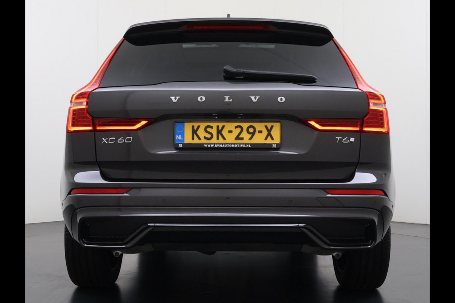 Volvo XC60 Plug-In Hybrid AWD T6 Plus Dark Recharge ADAPT. CRUISE CONTROL | STUUR & STOEL VERWARMING | PANORAMA DAK | 360 GRADEN CAMERA | ELEK. STOELEN MET GEHEUGEN | HARMAN/KARDON AUDIO