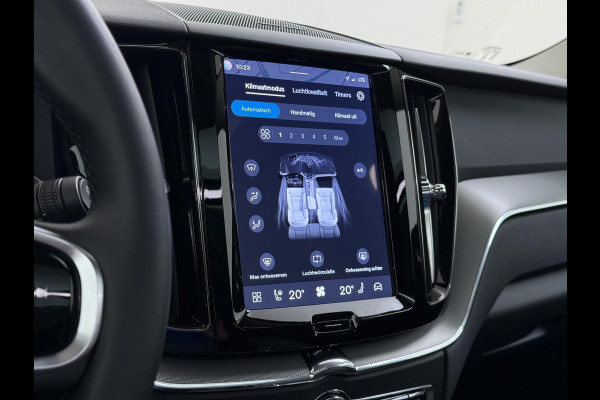 Volvo XC60 Plug-In Hybrid AWD T6 Plus Dark Recharge ADAPT. CRUISE CONTROL | STUUR & STOEL VERWARMING | PANORAMA DAK | 360 GRADEN CAMERA | ELEK. STOELEN MET GEHEUGEN | HARMAN/KARDON AUDIO