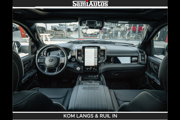 Dodge Ram LIMITED H.O 540 PK 706Nm | Massage + Full Option | De Meest Luxe en Volle Pick-Up in zijn Klasse | Comfortabele Dubbele Cabine met Royale 5 Zitplaatsen | BPM vrij | Nu Leverbaar uit Voorraad | Voorraad Nr 2336 - 7700 | De specialist in Amerikaanse pick‑ups in Nederland en Europa.