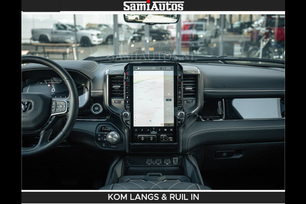 Dodge Ram LIMITED H.O 540 PK 706Nm | Massage + Full Option | De Meest Luxe en Volle Pick-Up in zijn Klasse | Comfortabele Dubbele Cabine met Royale 5 Zitplaatsen | BPM vrij | Nu Leverbaar uit Voorraad | Voorraad Nr 2336 - 7700 | De specialist in Amerikaanse pick‑ups in Nederland en Europa.