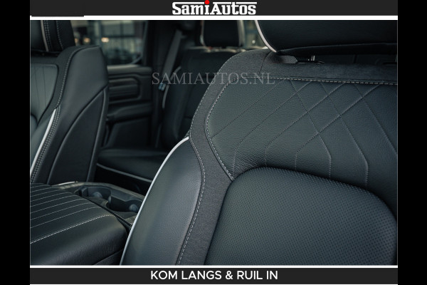 Dodge Ram LIMITED H.O 540 PK 706Nm | Massage + Full Option | De Meest Luxe en Volle Pick-Up in zijn Klasse | Comfortabele Dubbele Cabine met Royale 5 Zitplaatsen | BPM vrij | Nu Leverbaar uit Voorraad | Voorraad Nr 2336 - 7700 | De specialist in Amerikaanse pick‑ups in Nederland en Europa.