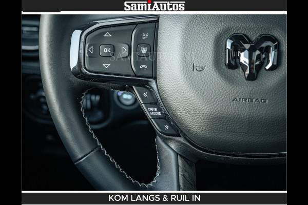 Dodge Ram LIMITED H.O 540 PK 706Nm | Massage + Full Option | De Meest Luxe en Volle Pick-Up in zijn Klasse | Comfortabele Dubbele Cabine met Royale 5 Zitplaatsen | BPM vrij | Nu Leverbaar uit Voorraad | Voorraad Nr 2336 - 7700 | De specialist in Amerikaanse pick‑ups in Nederland en Europa.