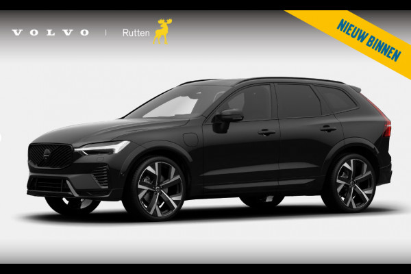 Volvo XC60 T8 406PK Automaat Plug-in Ultra Black Edition Exec Luchtvering/ Bowers & Wilkins/ Stoelventilatie/ Stoelverwarming voor en achter/ Stuurverwarming/ 22" Diamond Cut velgen/ Google infotainment/