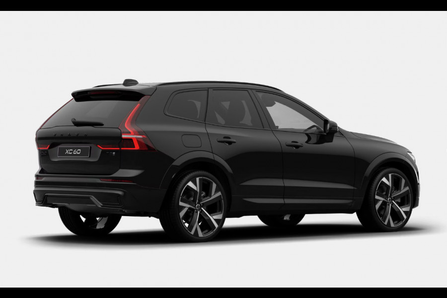 Volvo XC60 T8 406PK Automaat Plug-in Ultra Black Edition Exec Luchtvering/ Bowers & Wilkins/ Stoelventilatie/ Stoelverwarming voor en achter/ Stuurverwarming/ 22" Diamond Cut velgen/ Google infotainment/