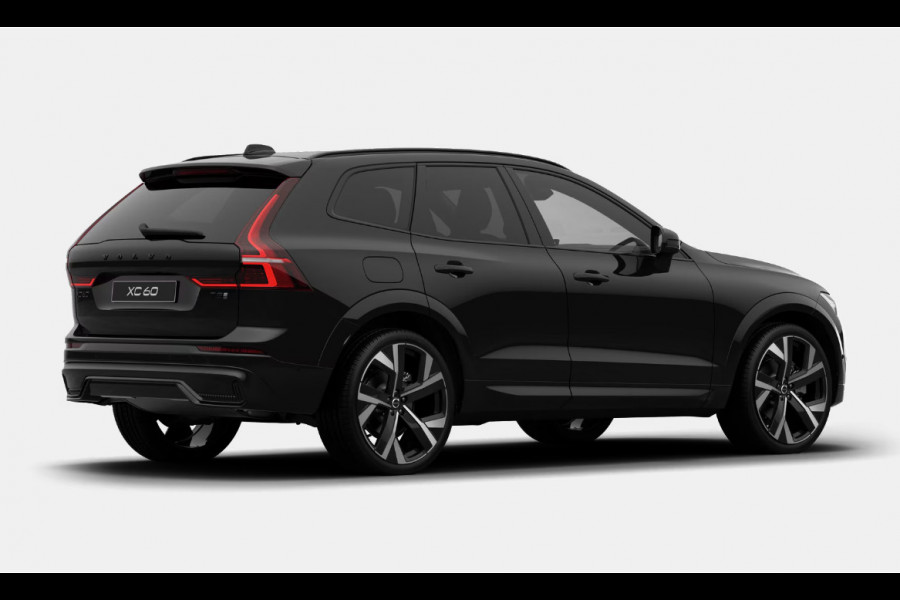Volvo XC60 T8 406PK Automaat Plug-in Ultra Black Edition Exec Luchtvering/ Bowers & Wilkins/ Stoelventilatie/ Stoelverwarming voor en achter/ Stuurverwarming/ 22" Diamond Cut velgen/ Google infotainment/
