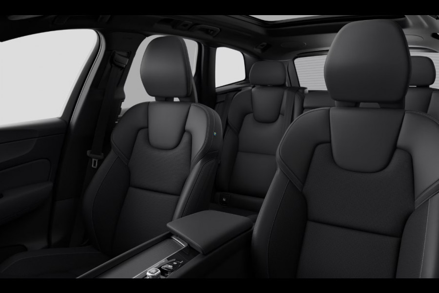 Volvo XC60 T8 406PK Automaat Plug-in Ultra Black Edition Exec Luchtvering/ Bowers & Wilkins/ Stoelventilatie/ Stoelverwarming voor en achter/ Stuurverwarming/ 22" Diamond Cut velgen/ Google infotainment/