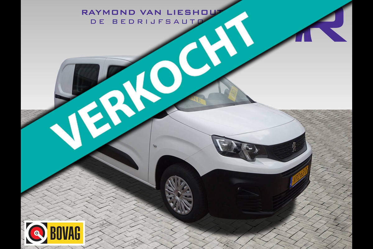 Peugeot Partner 1.2 PureTech Pro BENZINE AIRCO NAVI CRUISE CONTROL PDC SCHUIFDEUR