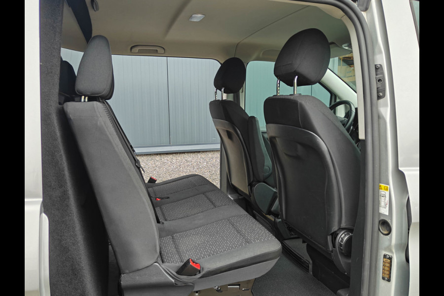 Mercedes-Benz Vito 119 L2 4x4 Automaat LED Dubbel Cabine Trekhaak Standkachel Stoelverwarming Distronic Trekhaak 2500 kg.