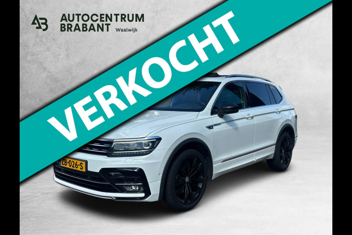 Volkswagen Tiguan Allspace 1.5 TSI Highline Business R-line 7p. (NL-auto, Panorama, Trehaak, Carplay, Camera, Leder, StoelV, ETc)