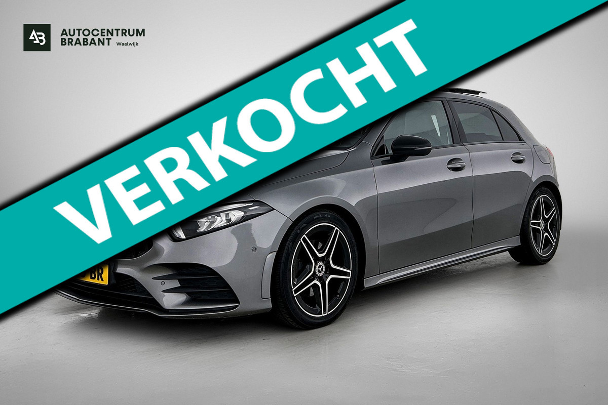 Mercedes-Benz A-Klasse 200 Business Solution AMG(Goed ondH, Panorama, Sfeerverlichting, Lane Assist,Navi, Camera, StoelV, Etc)