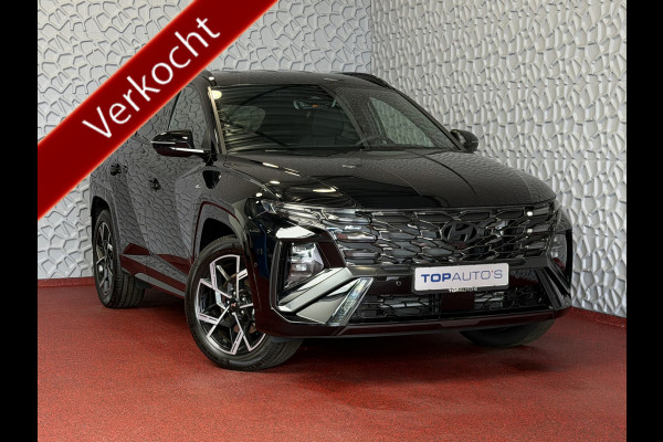 Hyundai Tucson 1.6 T-GDI PHEV LUXE N-LINE NIEUWE AUTO 360° CAMERA ELEK.KLEP ELEK.STOEL MET GEHEUGEN VERWARMD SUBWOOFER 19" LMV ZWARTE HEMEL STU PLUG IN HYBRIDE