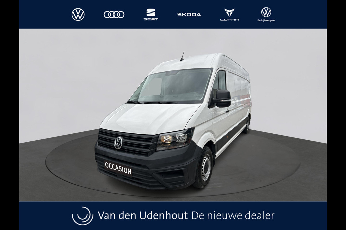 Volkswagen Crafter L4H3 2.0 TDI 140pk Automaat / Navigatie / Trekhaak / Betimmering / Bijrijdersbank